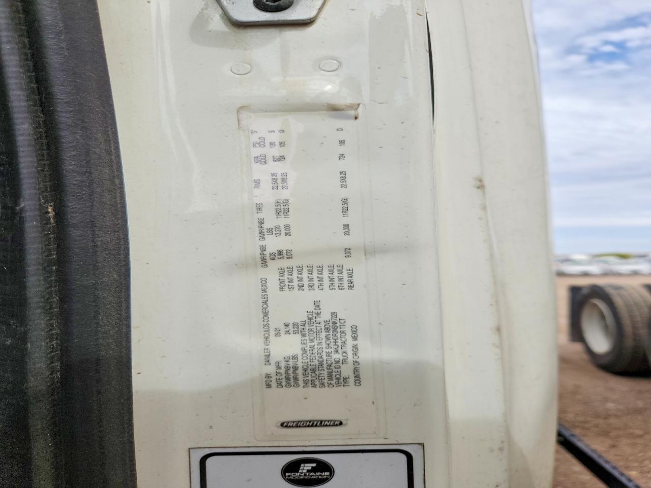 2022 Freigliner 2022 Freightliner Cascadia 126 Semi Truck