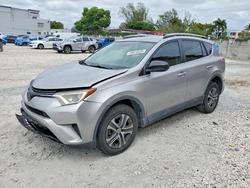 Toyota Vehiculos salvage en venta: 2017 Toyota Rav4 le