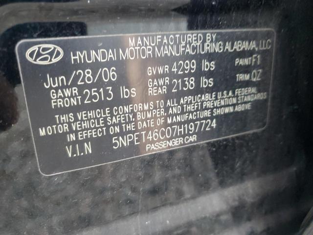 2007 Hyundai Sonata gls