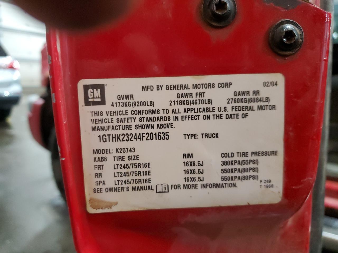 2004 GMC Sierra K2500 Heavy Duty