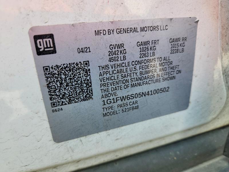 2022 Chevrolet Bolt ev 1LT
