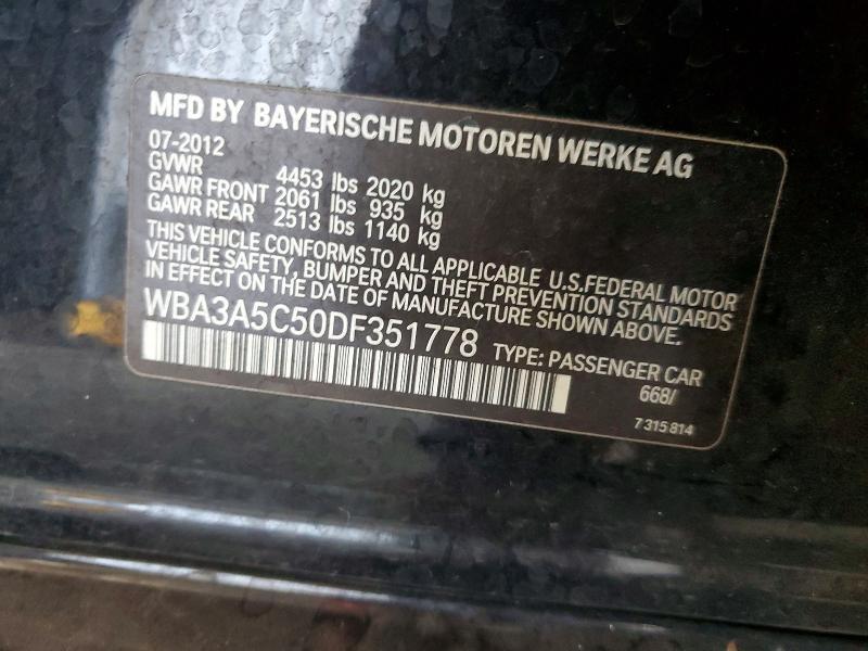 2013 BMW 328 i