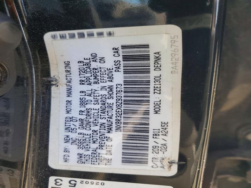 2008 Toyota Corolla le