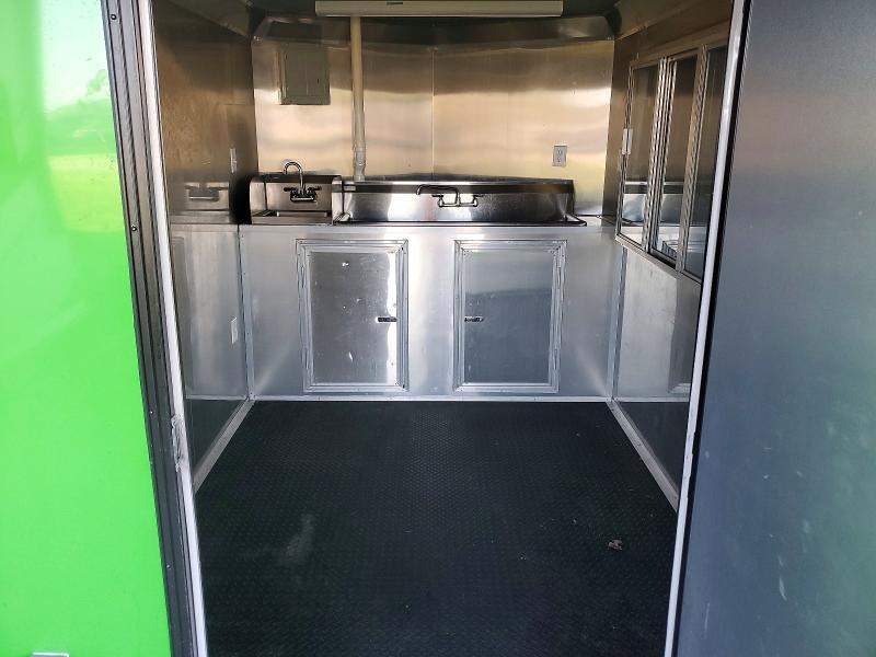 2025 Unknown 2025 all World 7x18ta Enclosed Cargo Food Trailer