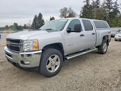 Salvage trucks for sale at Spanaway, WA auction: 2013 Chevrolet Silverado K2500 Heavy Duty LT