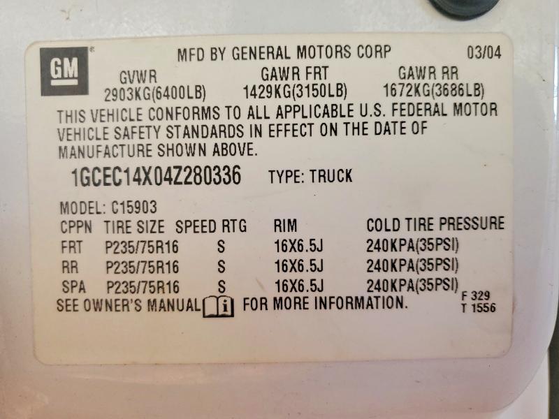 2004 Chevrolet Silverado C1500