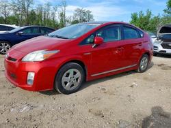 Toyota Prius salvage cars for sale: 2011 Toyota Prius Three