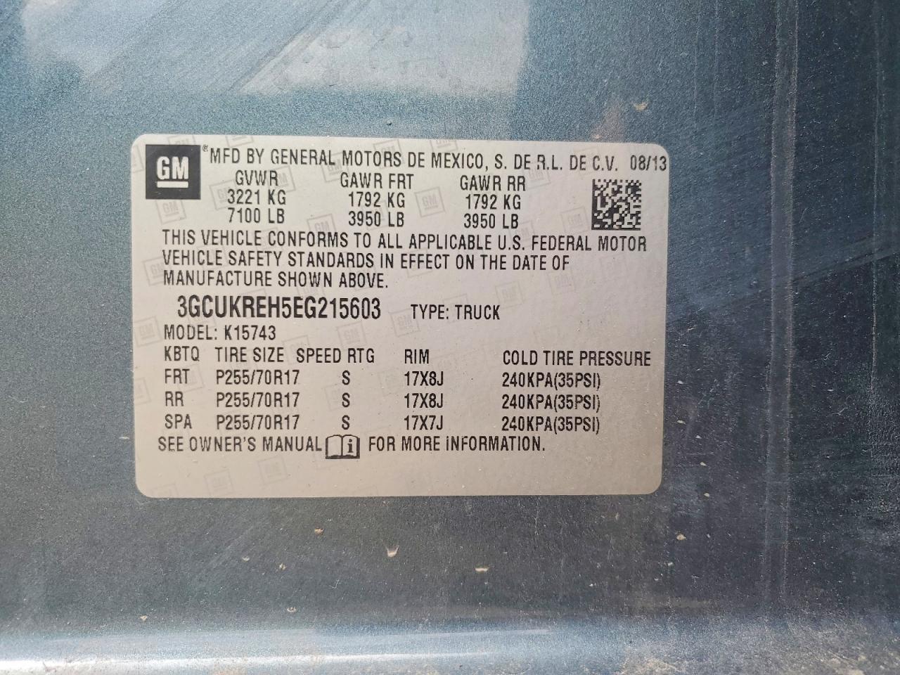 2014 Chevrolet Silverado K1500 LT