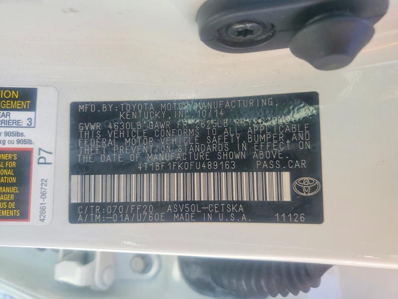 2015 Toyota Camry se