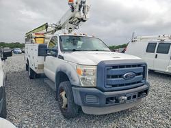 Vehiculos salvage en venta de Copart Jacksonville, FL: 2012 Ford F450 Super Duty Bucket Truck