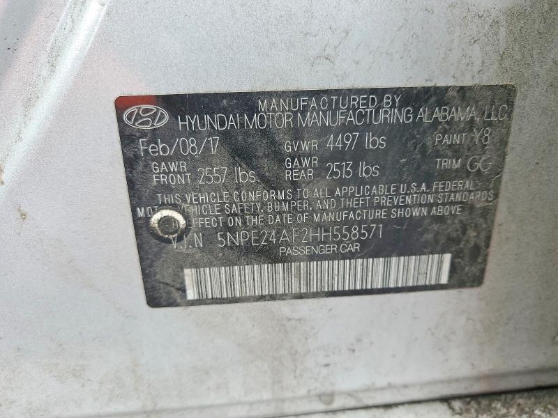 2017 Hyundai Sonata se