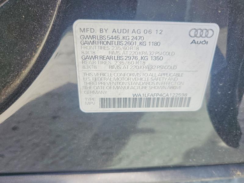 2012 Audi Q5 Premium Plus