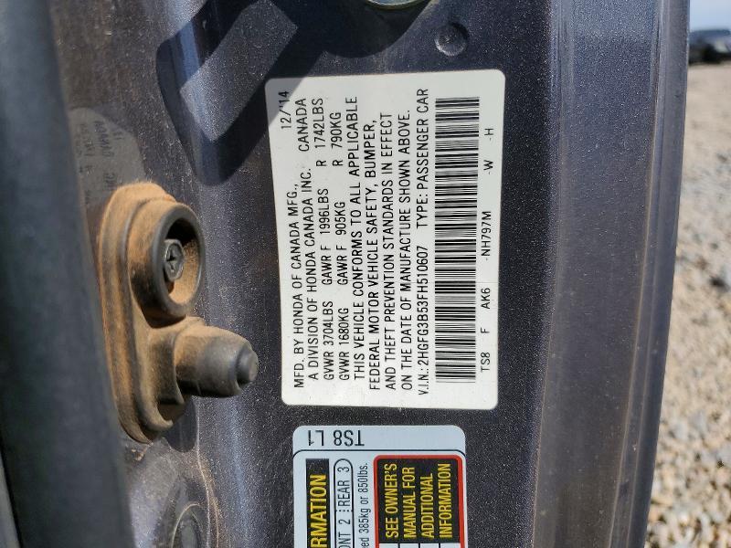 2015 Honda Civic lx