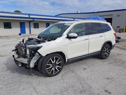Honda Pilot Touring salvage cars for sale: 2019 Honda Pilot Touring