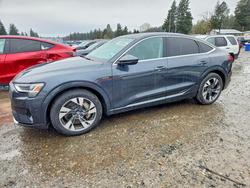 Audi salvage cars for sale: 2020 Audi E-tron Sportback Premium Plus