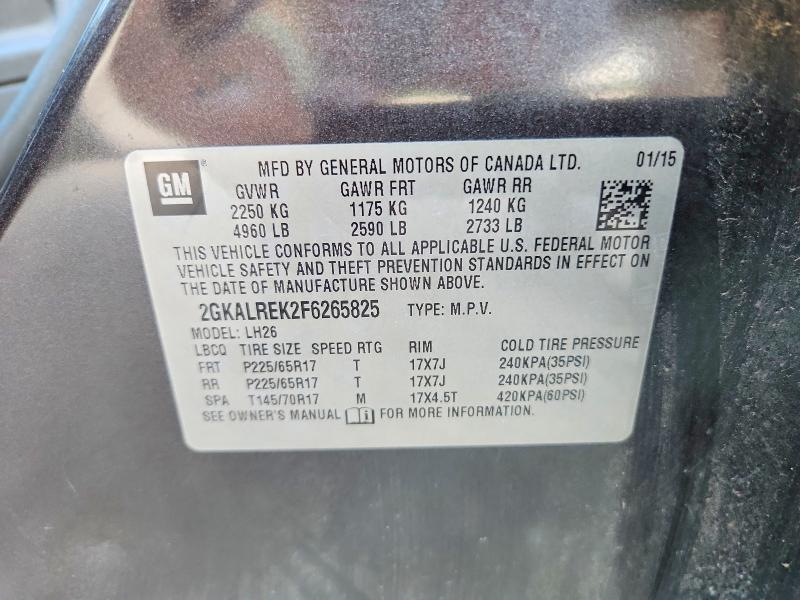 2015 GMC Terrain sle