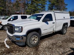 Salvage trucks for sale at Lyman, ME auction: 2016 GMC Sierra C1500