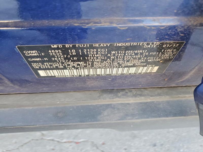 2017 Subaru Outback 2.5i Premium