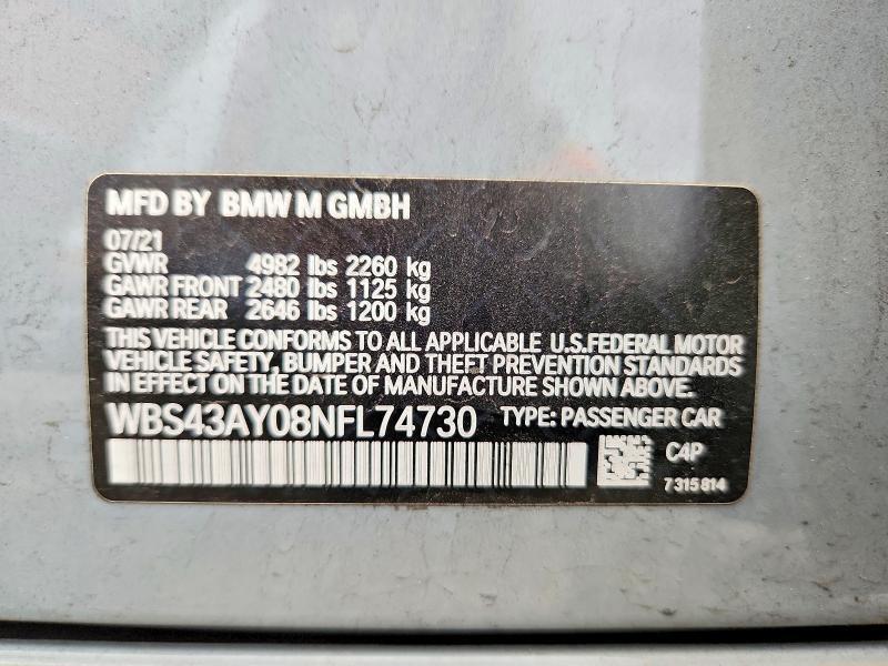 2022 BMW M3 Competition