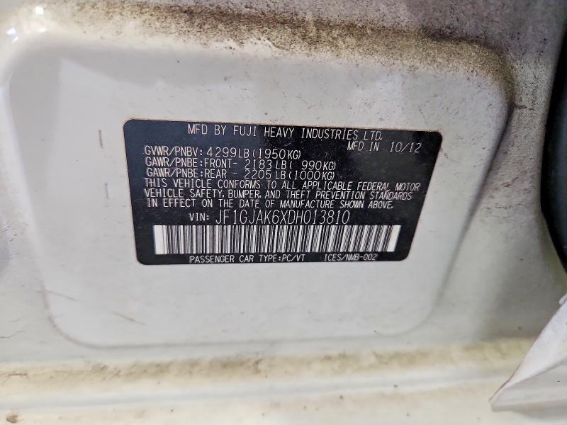 2013 Subaru Impreza Limited