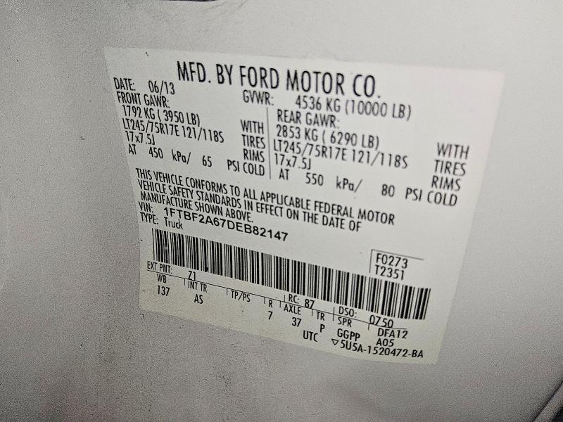2013 Ford F250 Super Duty