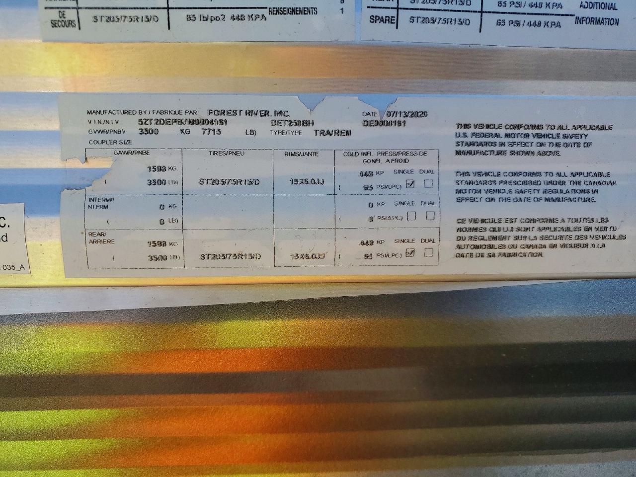 2021 Foresriver 2021 Forest River East West Camper