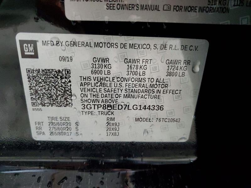 2020 GMC Sierra C1500 SLE