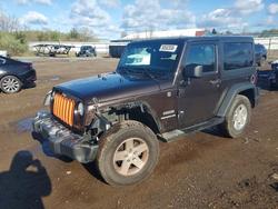 Jeep salvage cars for sale: 2013 Jeep Wrangler Sport