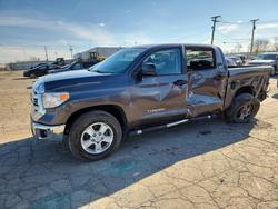 Salvage trucks for sale at Chicago Heights, IL auction: 2016 Toyota Tundra Crewmax SR5