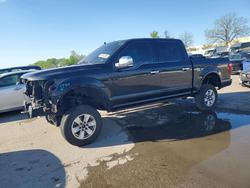 Salvage trucks for sale at Bridgeton, MO auction: 2018 Ford F150 Supercrew