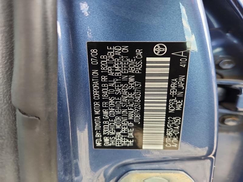 2008 Toyota Yaris Base