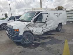 Vehiculos salvage en venta de Copart Miami, FL: 2013 Ford E250 Utility / Service Van