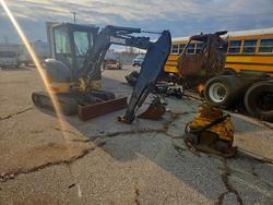 Salvage trucks for sale at Woodhaven, MI auction: 2012 John Deere 35D Mini Excavator