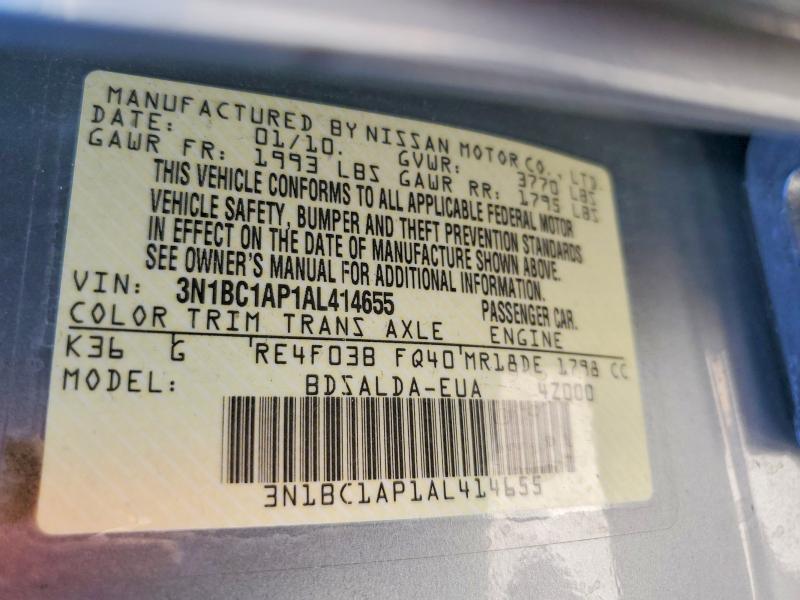 2010 Nissan Versa 1.8 s