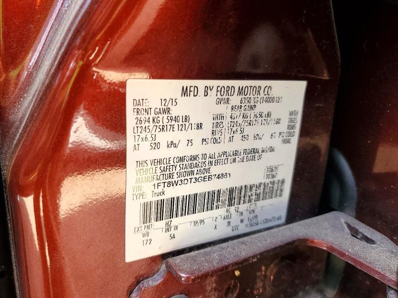 2016 Ford F350 Super Duty