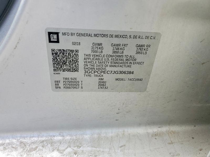 2018 Chevrolet Silverado C1500 Custom