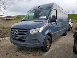 Salvage trucks for sale at Dyer, IN auction: 2019 Mercedes-Benz Sprinter 2500/3500 Delivery Van
