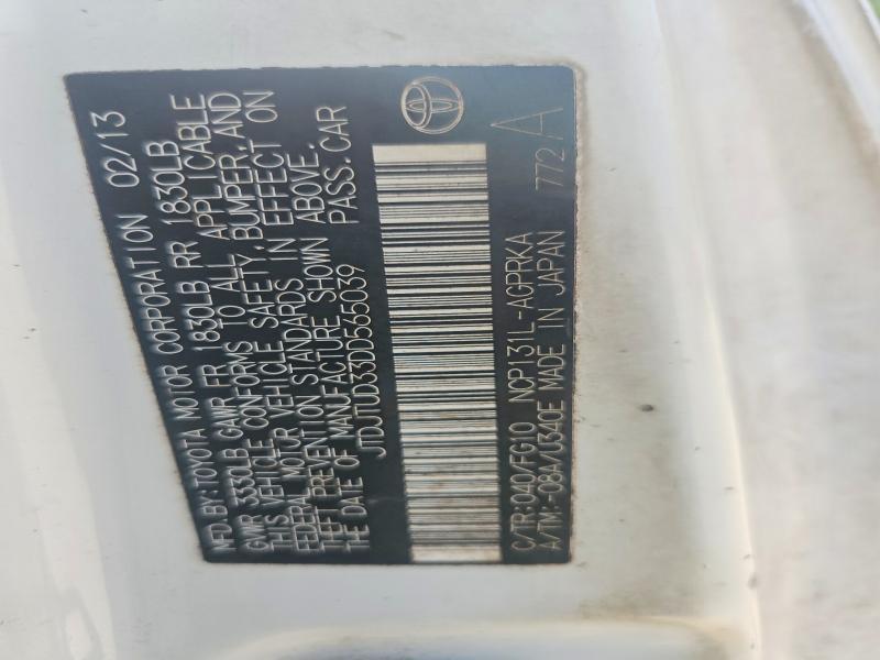 2013 Toyota Yaris 3-door le