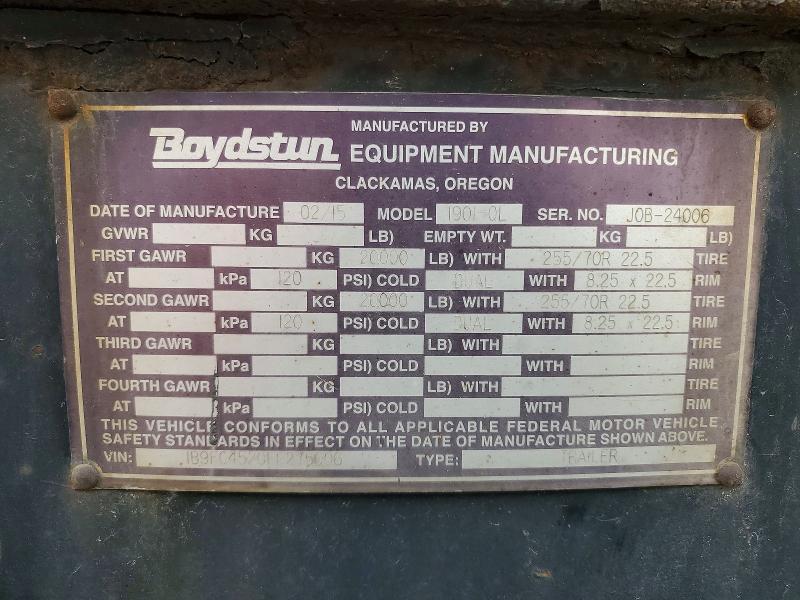 2015 Boydstun Car Carrier