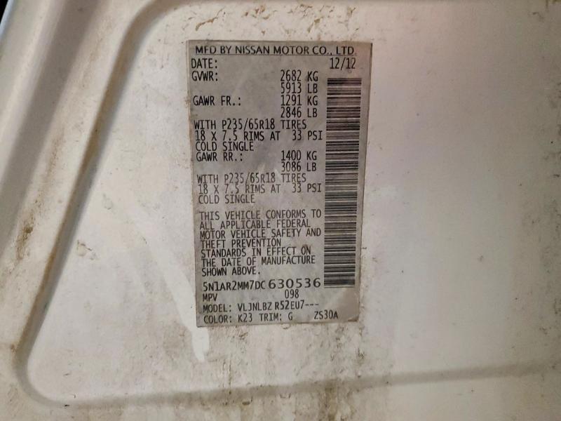 2013 Nissan Pathfinder s