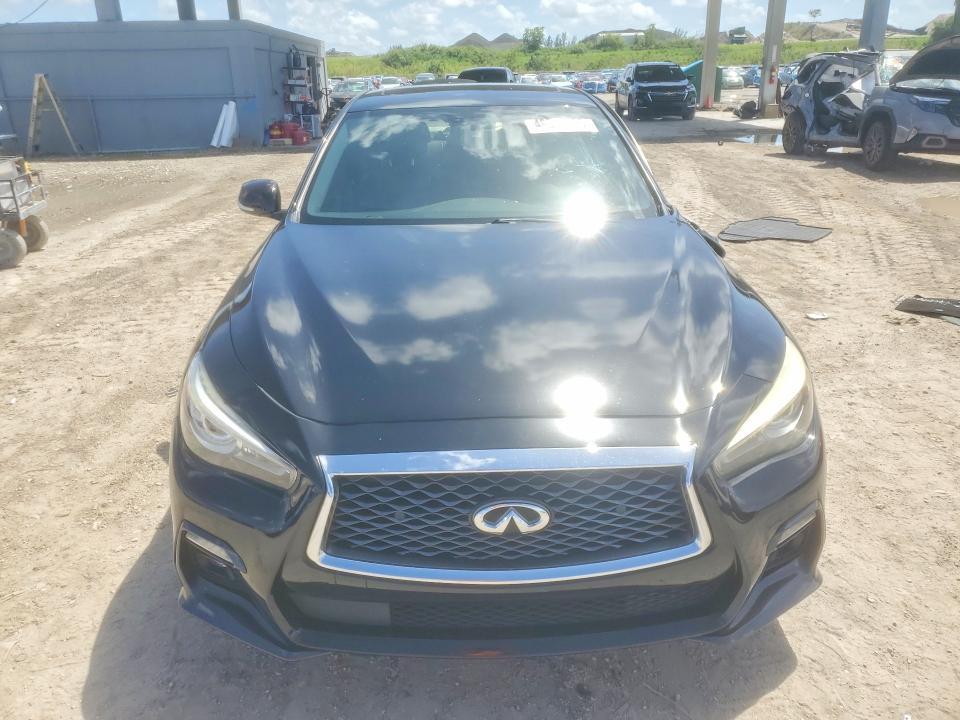 2018 Infiniti Q50 red Sport 400