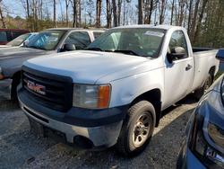 Salvage trucks for sale at Sandston, VA auction: 2009 GMC Sierra C1500