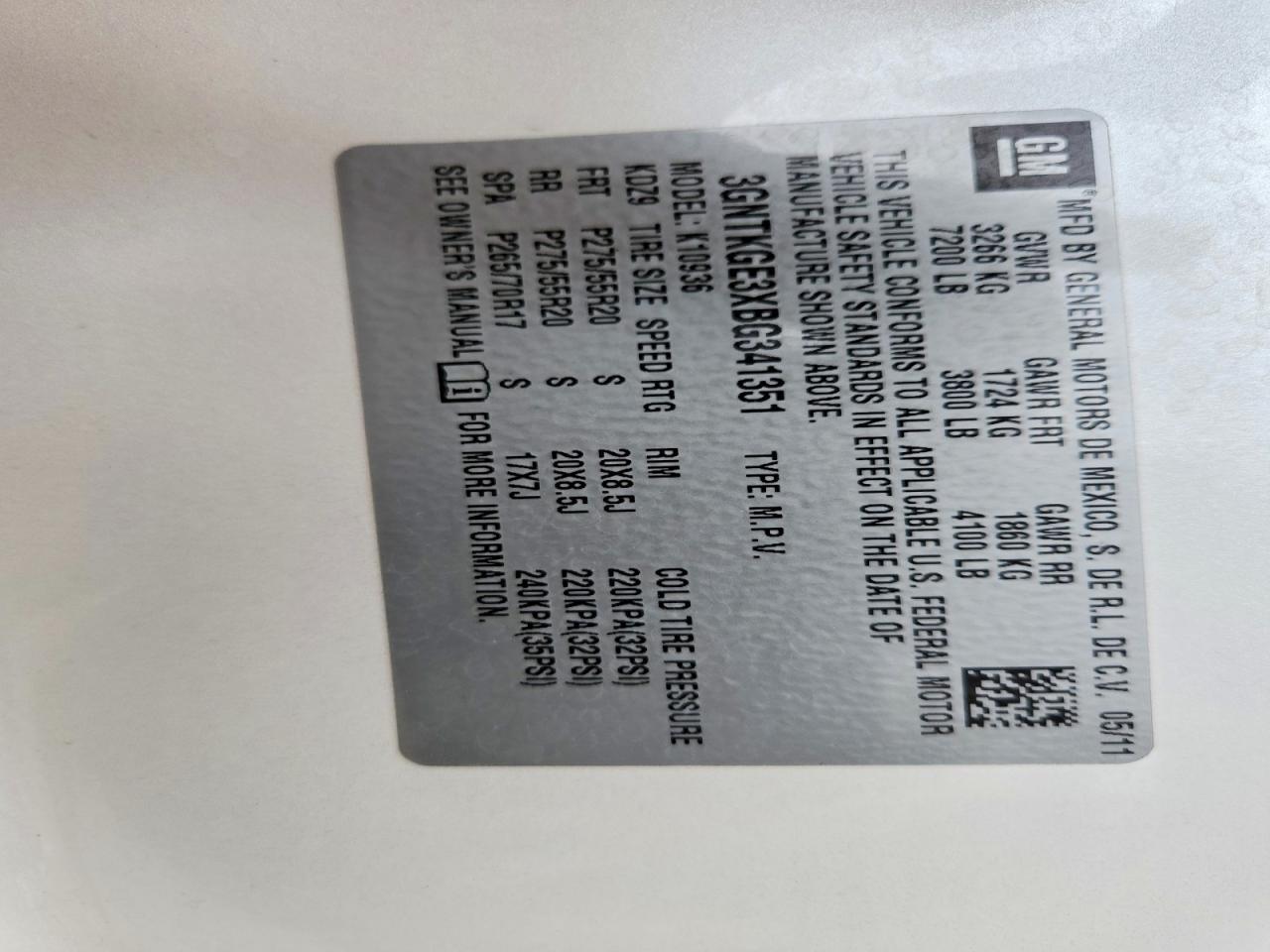 2011 Chevrolet Avalanche LTZ