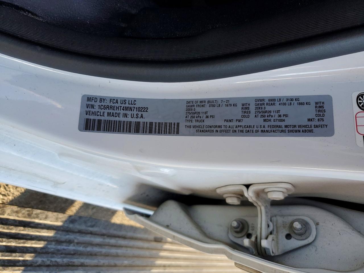 2021 Dodge RAM 1500 Limited
