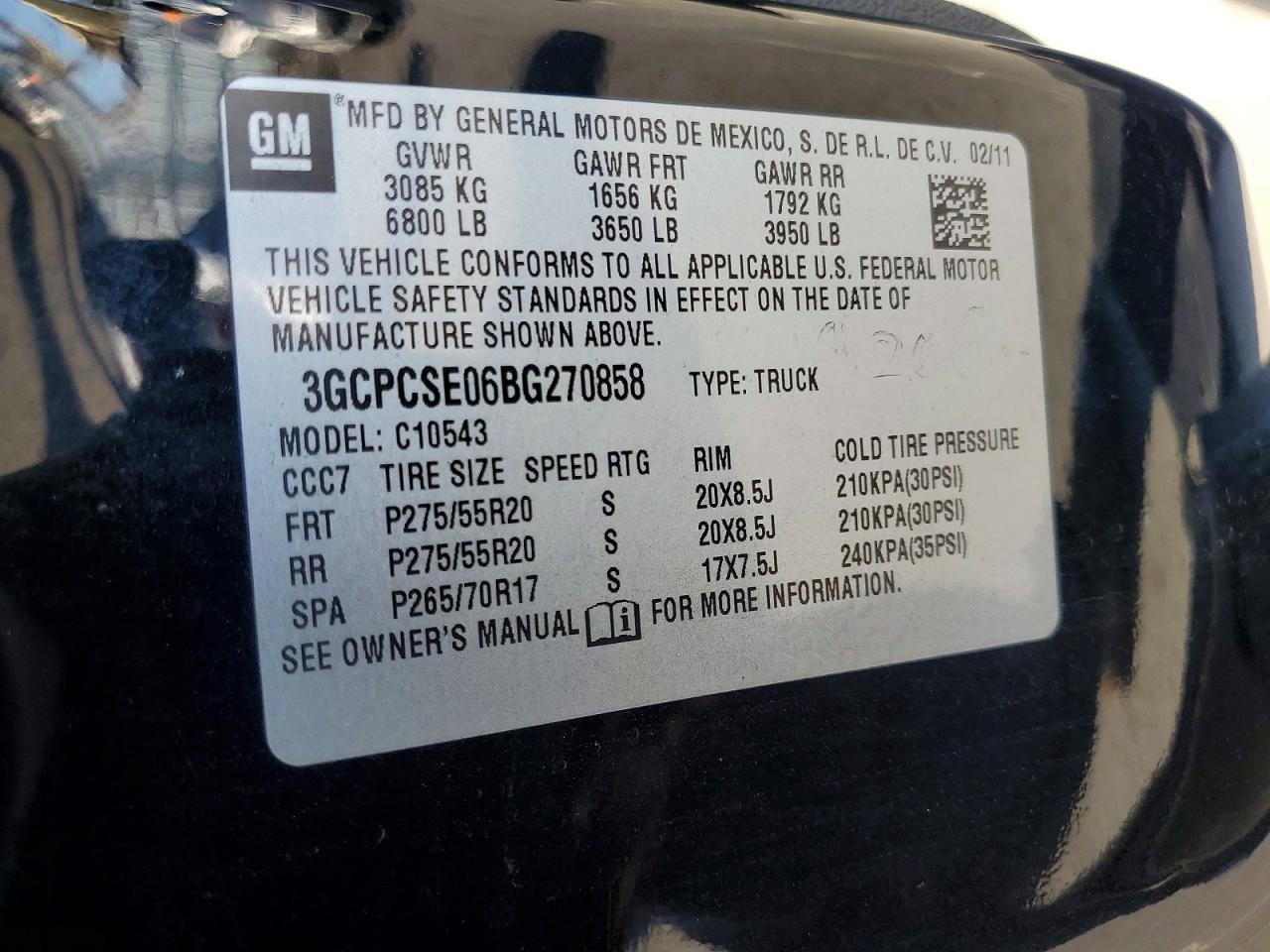 2011 Chevrolet Silverado C1500 LT
