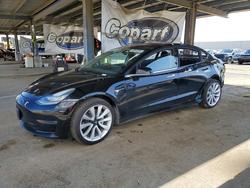 Tesla salvage cars for sale: 2018 Tesla Model 3
