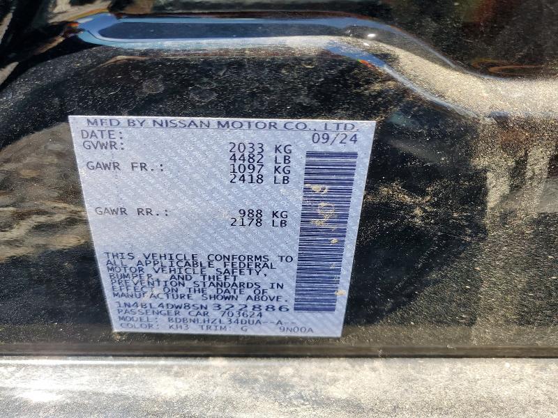 2025 Nissan Altima sv