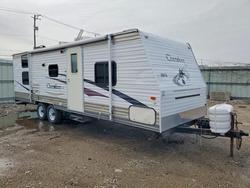 Salvage trucks for sale at Chicago Heights, IL auction: 2005 Cherokee 2005 Forest River Cherokee Camper