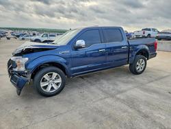 Salvage trucks for sale at Grand Prairie, TX auction: 2018 Ford F150 Supercrew