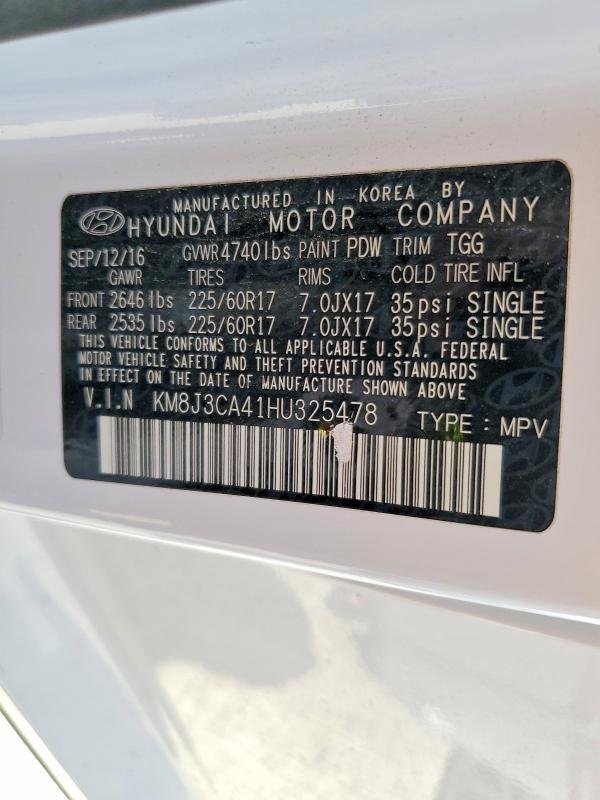 2017 Hyundai Tucson se